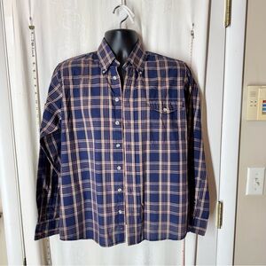 Vintage John Wanamaker Men's Plaid Shirt